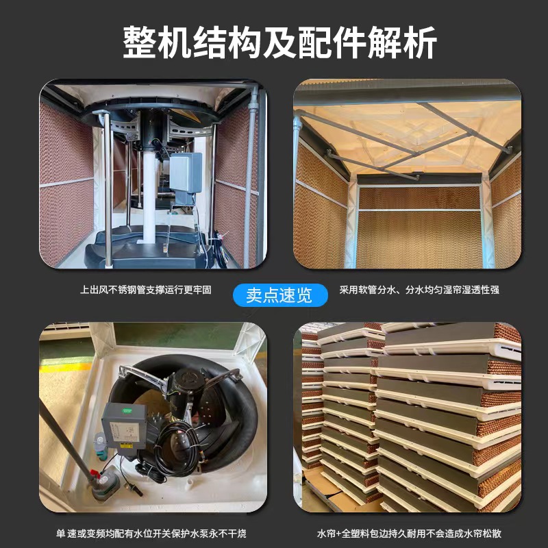 騰煌環(huán)?？照{(diào)水冷風機